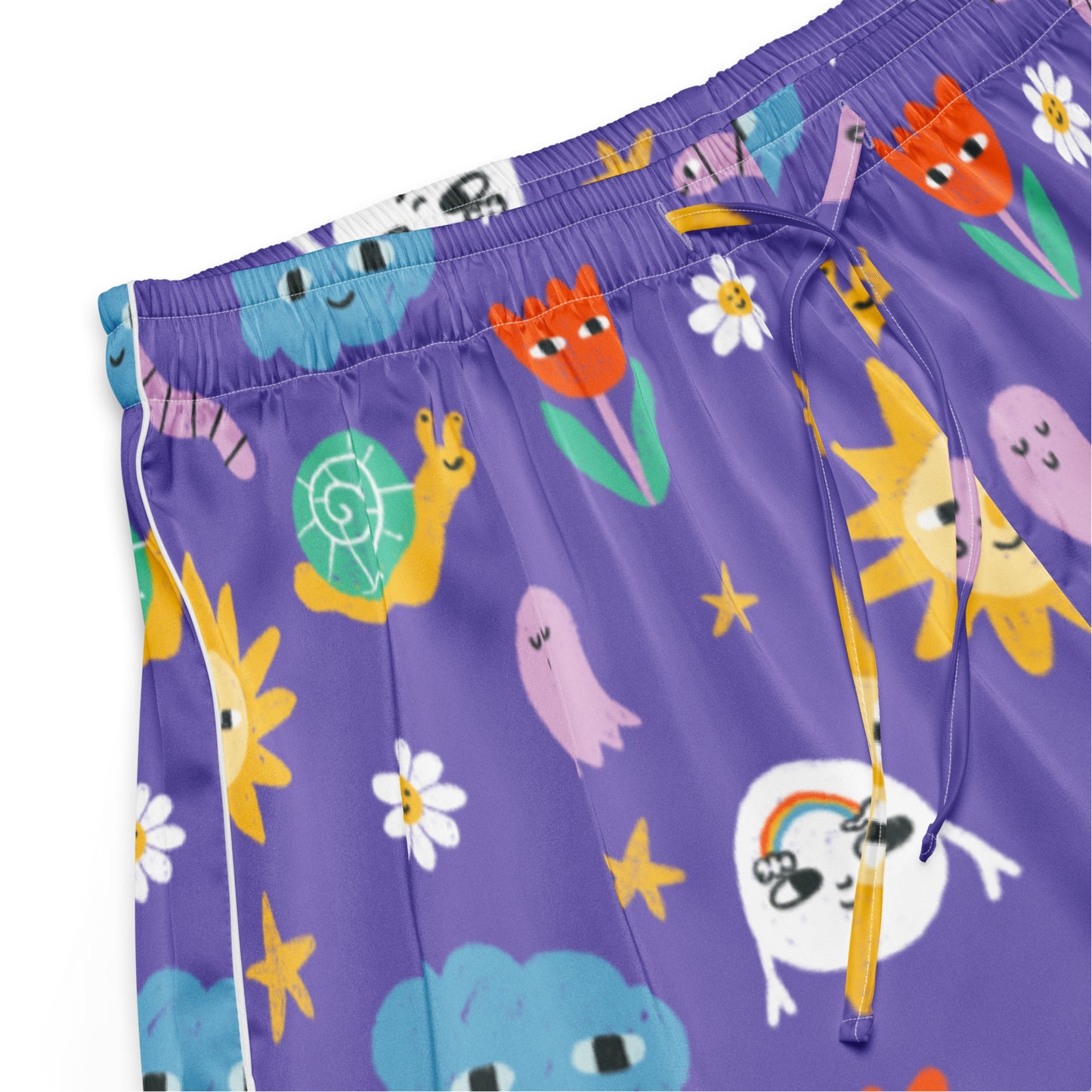 Mooney & Friends Print Pajama Shorts