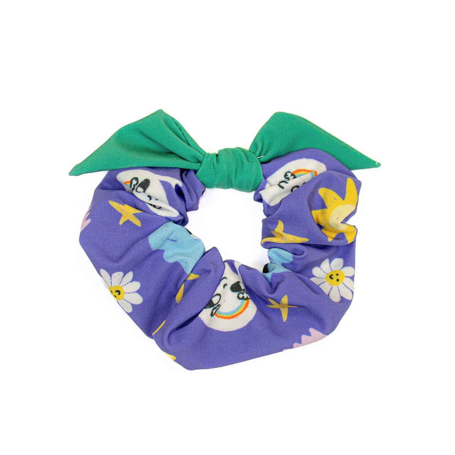 Mooney & Friends Print Recycled Scrunchie