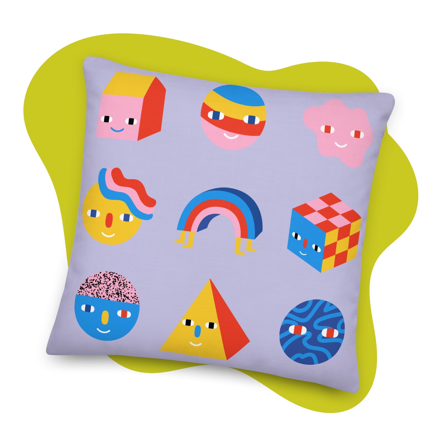 FACIES Purple Pillow