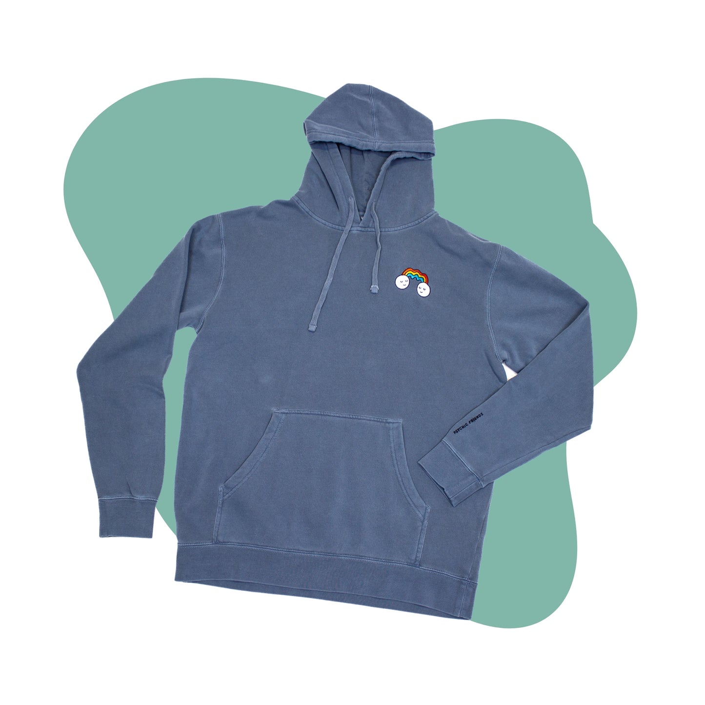 PF Logo Adult Pigment-Dyed Hoodie
