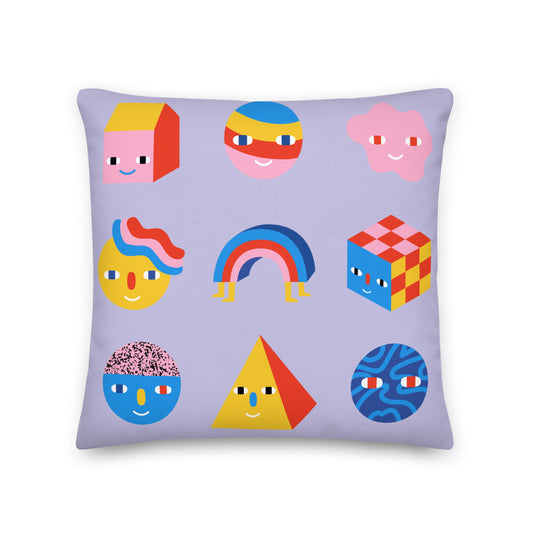 FACIES Purple Pillow