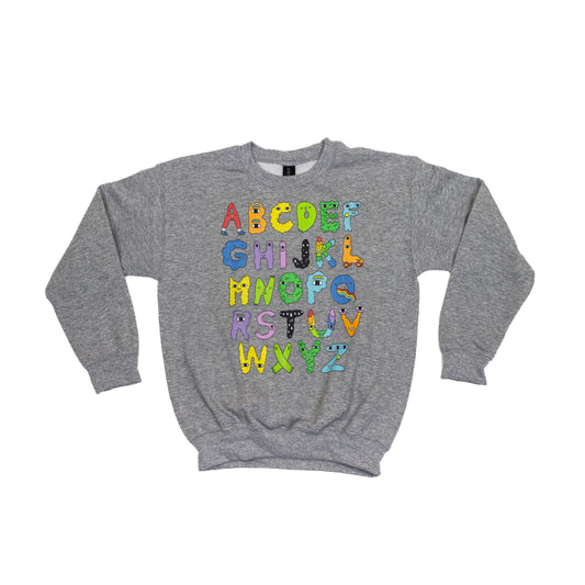 Alphapop Youth Crewneck