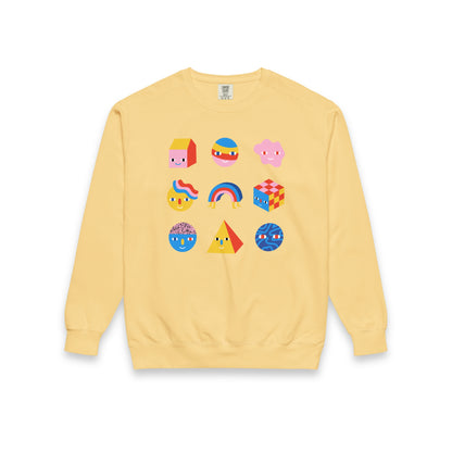 FACIES Garment-Dyed Sweatshirt