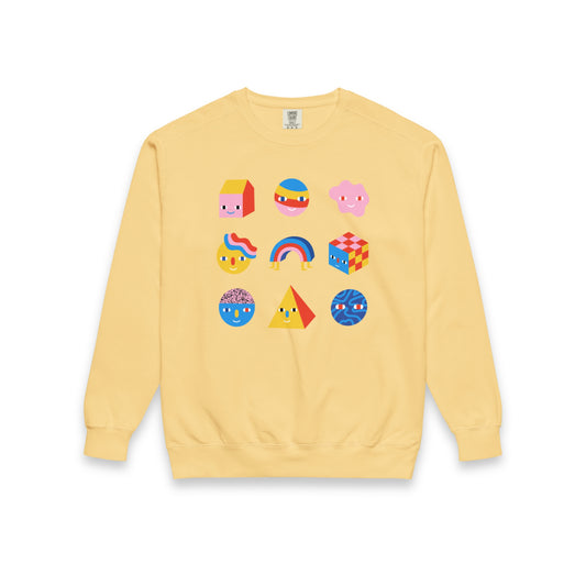 FACIES Garment-Dyed Sweatshirt