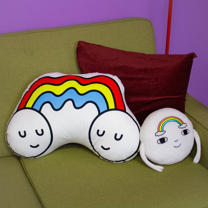 Psychic Twins Shaped Pillow