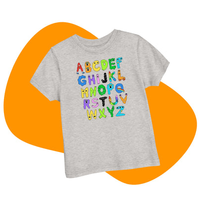 Alphapop Toddler Short Sleeve Tee